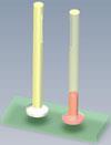 SeTec Standfüße "kurz" zu Designstandsäule - Art. B12986