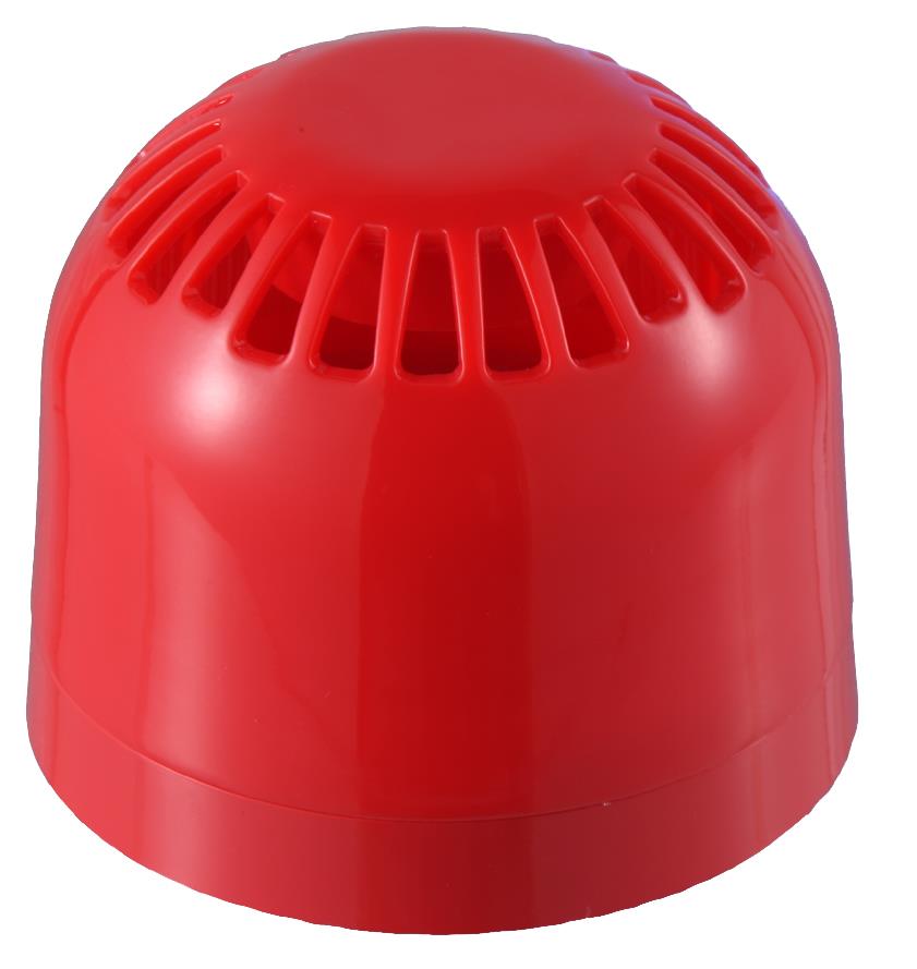 NSC Sicherheitstechnik Mehrtonsirene "SONOS" - rot - Art. B07003-00
