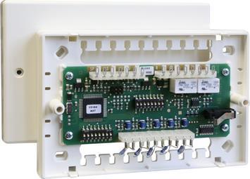 ABI-Sicherheitssysteme Multi I/O-Modul MIO-4/2,4 EING/MG,2 REL - AP-Kunststoffgehäuse Typ 150,weiß - Art. 15184