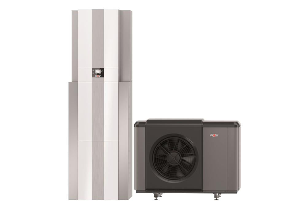Wolf  WP-Center CHC-Monoblock 10/200 inkl. CHA10/400V+WW-Speicher+BM-2 -Art. 9146836