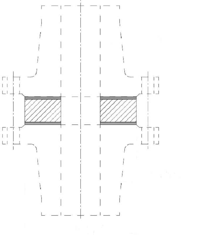 Lowara Hocheffizienzpumpe Pumpe Ausgleichsstück DN 40 L:30 mm Rohrhülse,Dichtung, Schrauben