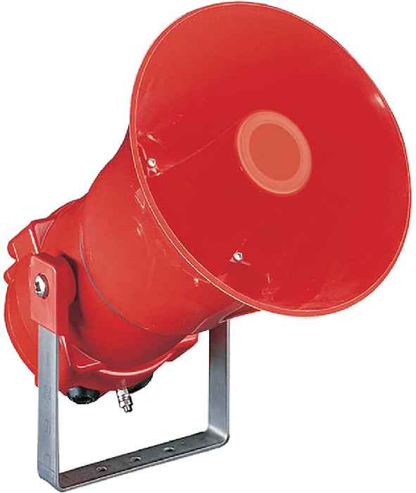 Hertek Ex-Mehrtonsirene BExS110d (rot, zum Direktanschluss, IP66) - Art. BRT654