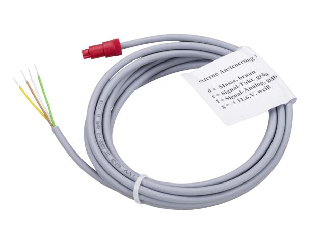 Grünbeck Verbindungskabel für externe Ansteuerung (rot) , L = 3000 mm -Art. 116094