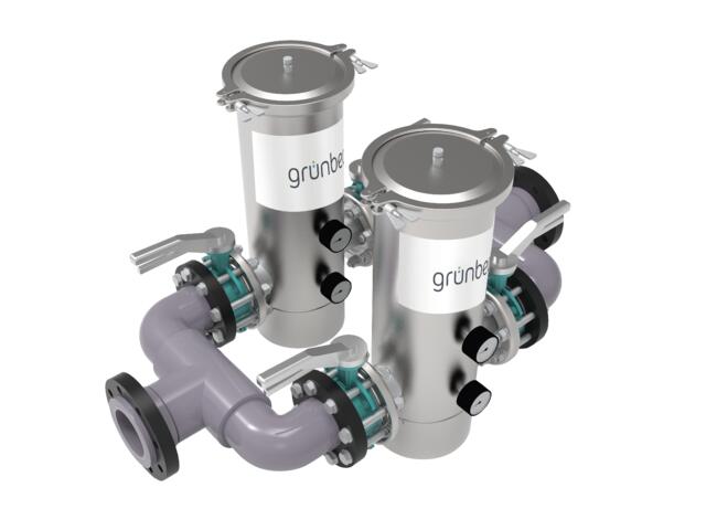 Grünbeck PVC-Verr.Filter DN 50/DN 80 mit ZBK, vorm. - Art.552200