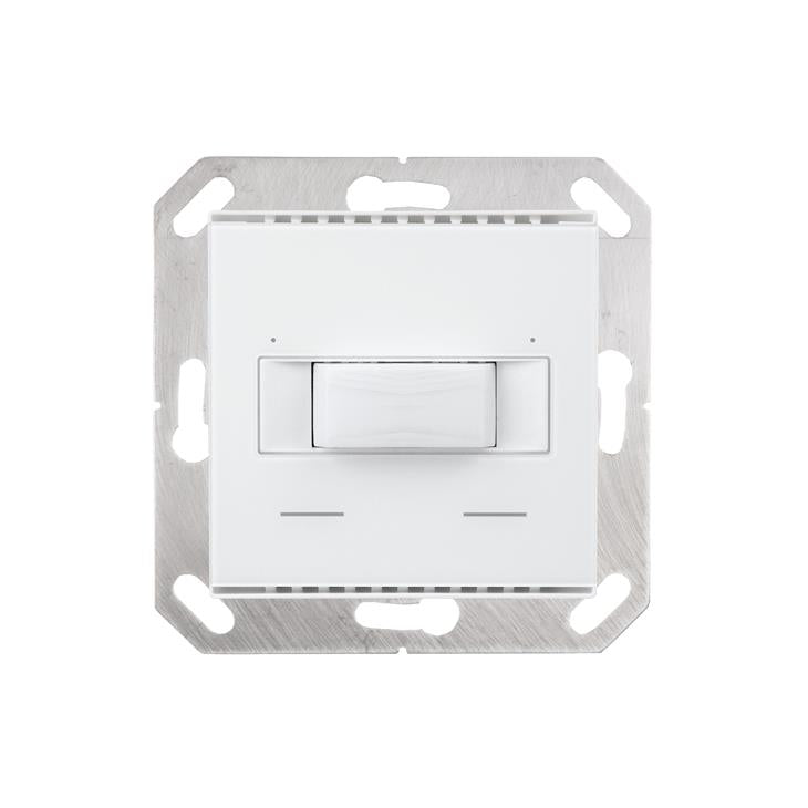 Elsner Elektronik Gebäudeautomation Präsenz-, Helligkeits- und Temperatursensor KNX T-L-Pr-UP Touch, Reinweiß RAL 9010 - Art. 70850