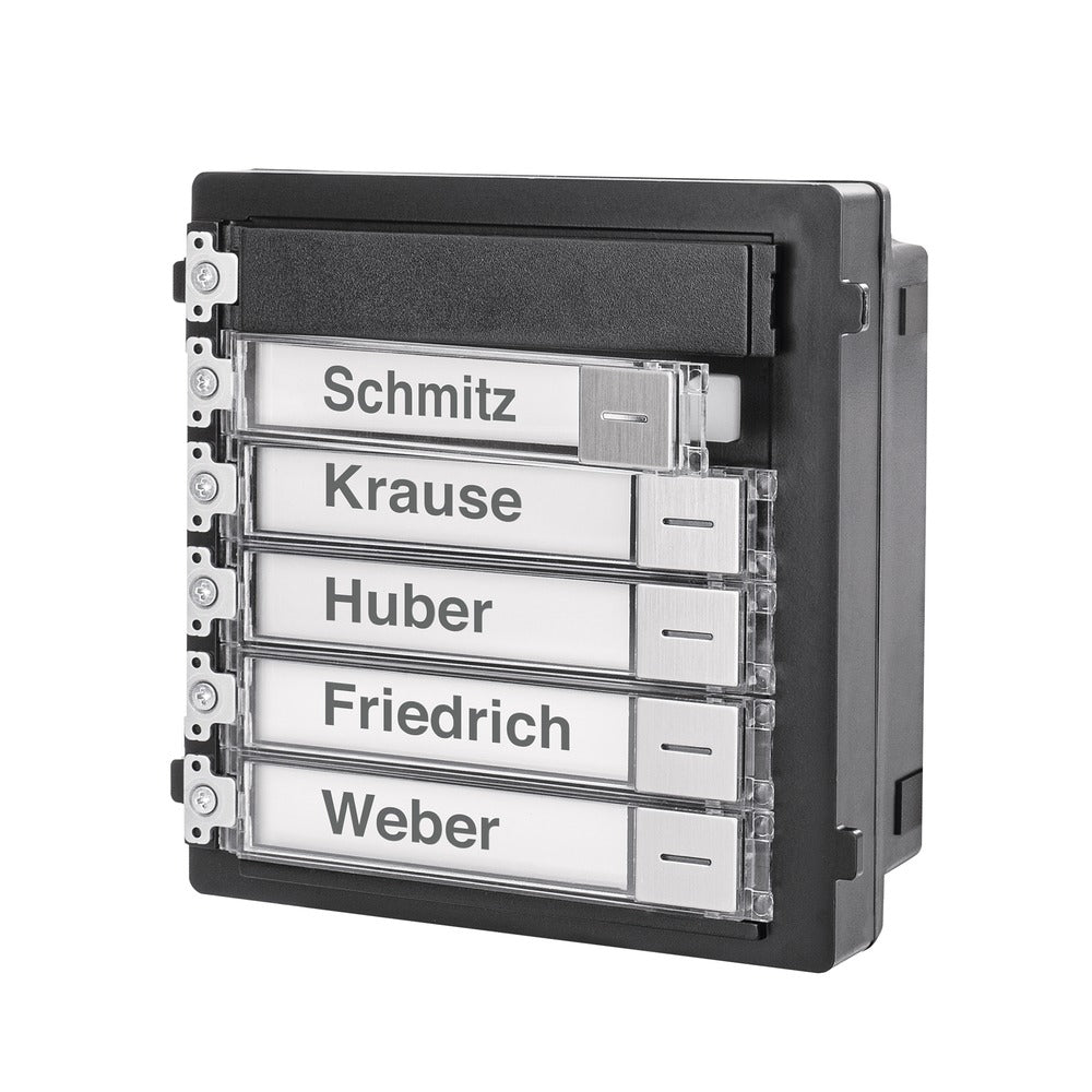 ABUS ABUS TVHS20020S Klingeltasten-Modul (6 Tasten) für Türsprechanlage (Edelstahl) - Art. TVHS20020S
