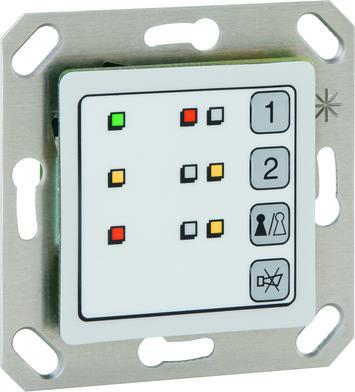 ABI-Sicherheitssysteme LED-Bedienteil BC 02-C - Einbauausführung für Schalterprogramme - Art. 14020050
