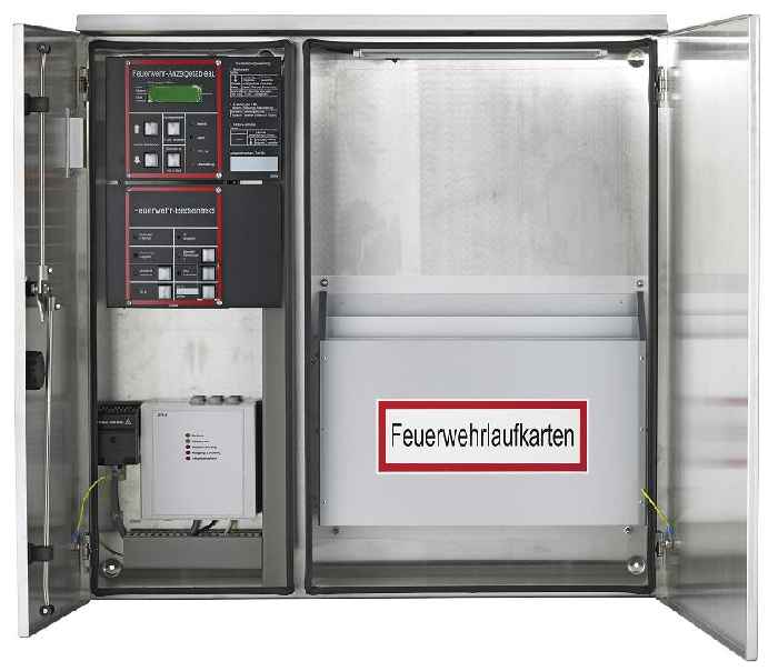 Hertek FIZ Außenterminal (Leergehäuse für Wandmontage, A4/A3, Edelstahl) - Art. BWP407