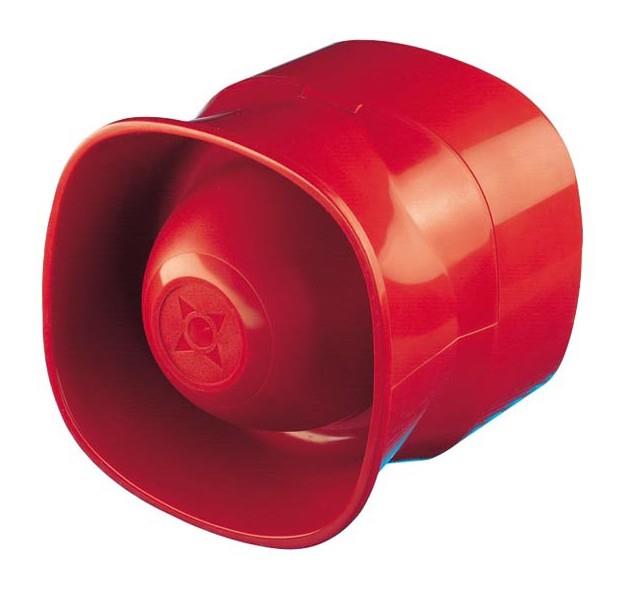 NSC Sicherheitstechnik Voice-Alarm Signalgeber - rot - Art. B07700-00