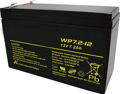 LST-MEP Brandmeldetechnik Notstrombatterie 12V/7Ah - Art. 310001
