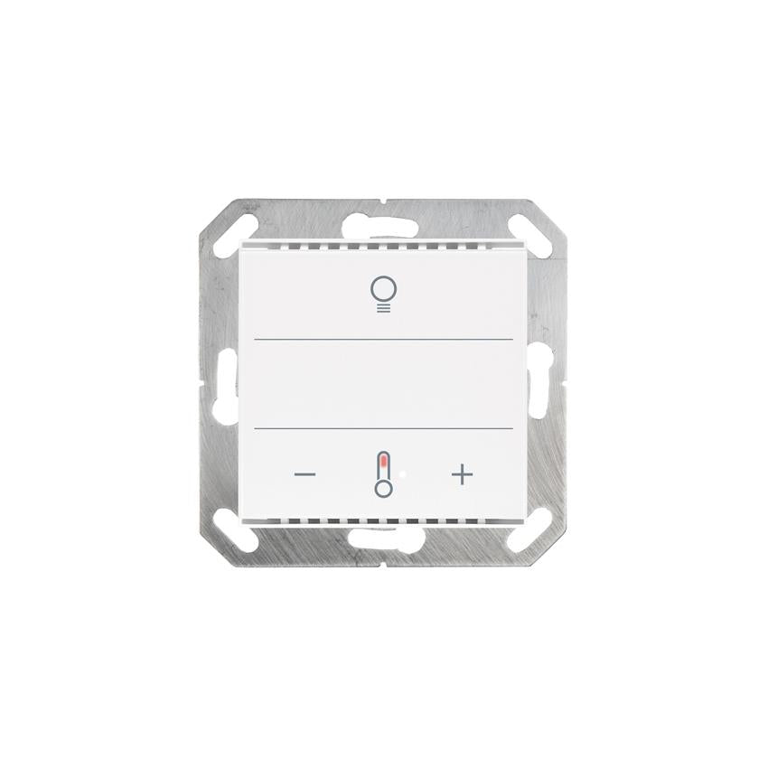 Elsner Elektronik Gebäudeautomation Taster Cala KNX MultiTouch T Light, Reinweiß RAL 9010 - Art. 70950