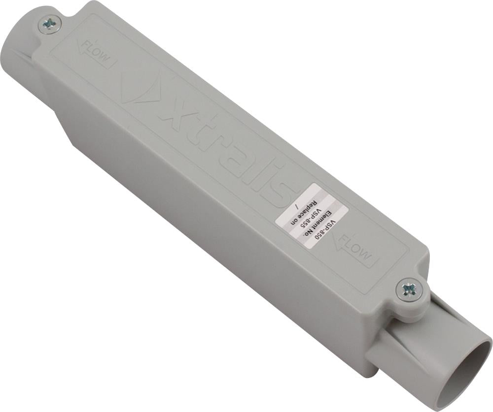NSC Sicherheitstechnik Inline-Luftfilter (grau) für Ansaugrohr d=25mm und d=3/4" - Art. B05271-00