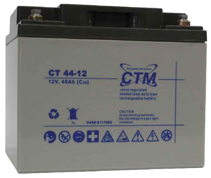 Hertek Akku 12V / 44Ah - Art. BRT812