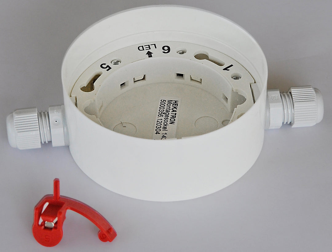 Hekatron Brandschutz Sockel für Deckenmontage Aufputz 143 AF - Art. 5 000 356