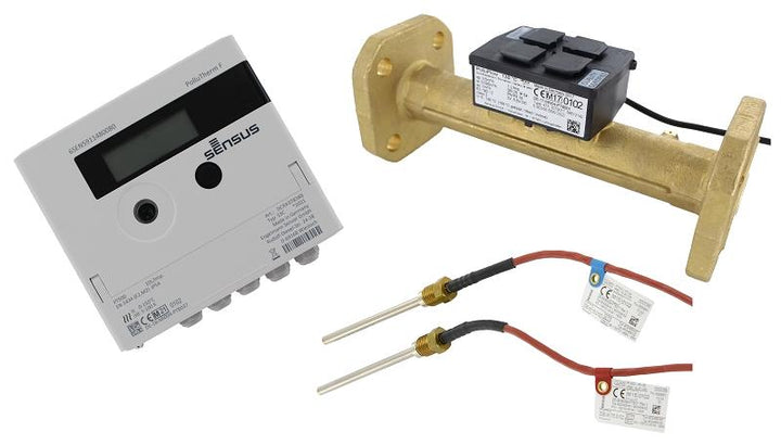 Sensus Kombinierter WMZ PoThF-Set PF130 Qp 6 B DN25 L:260 FL PN16 100/6,0 wM-Bus
