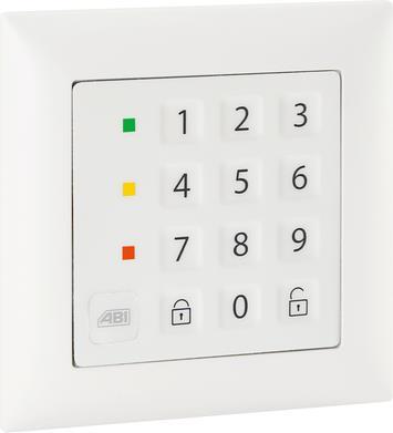 ABI-Sicherheitssysteme Code-Eingabeeinrichtung BC 630 - UP-Ausführung weiß, Folie weiß - Art. 41631161