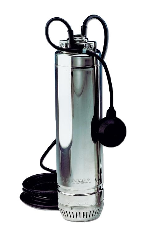 Lowara Tauchmotorpumpe U-Pumpe SCUBA 3 SC5/07C G L20 DE Wechselstr.m.Schw.max.H:51 m Q:4,2m3/h