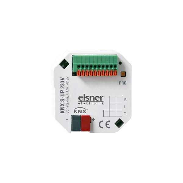 Elsner Elektronik Gebäudeautomation Beschattungs/Fenster-Aktor KNX S-UP 230 V AC - Art. 70135