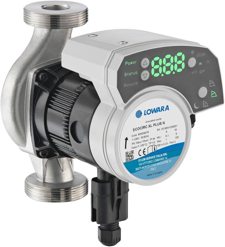 Lowara Z-Pumpe ecocirc XLplus N 32-80 L:180 G2" PN6/10 max. H:8m 18-191W