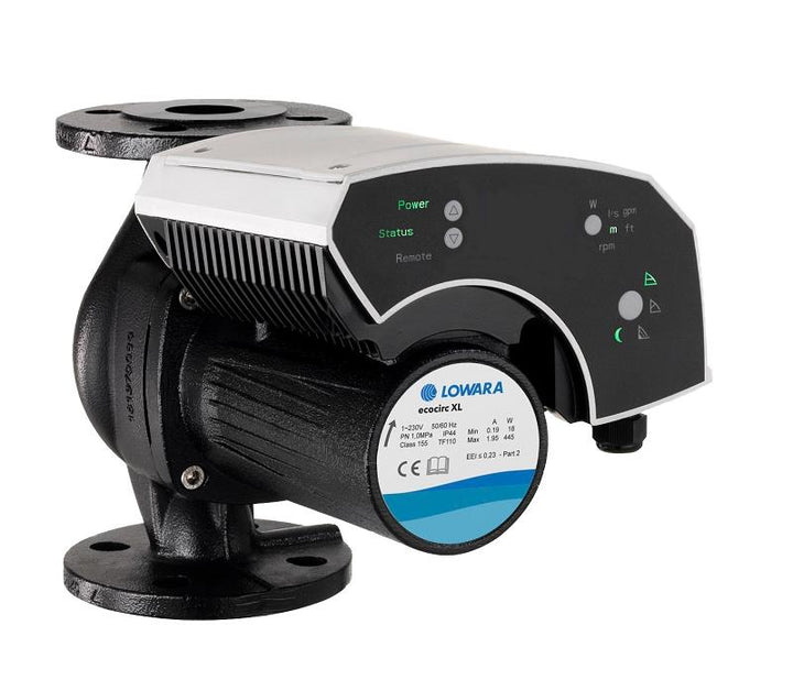 Lowara Hocheffizienzpumpe H-Pumpe ecocirc XL 50-180 F L:280 FL DN50 PN6/10 max. H:18m 46-1470W