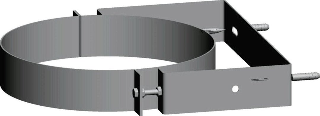 Wolf  Wandhalterung DN125 verstellbar aus Edelstahl -Art. 2651662