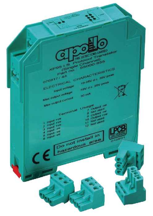 Hertek XP95 Protokollübersetzer (für XP95 Ex-Melder, 1 Kanal) - Art. BIM302