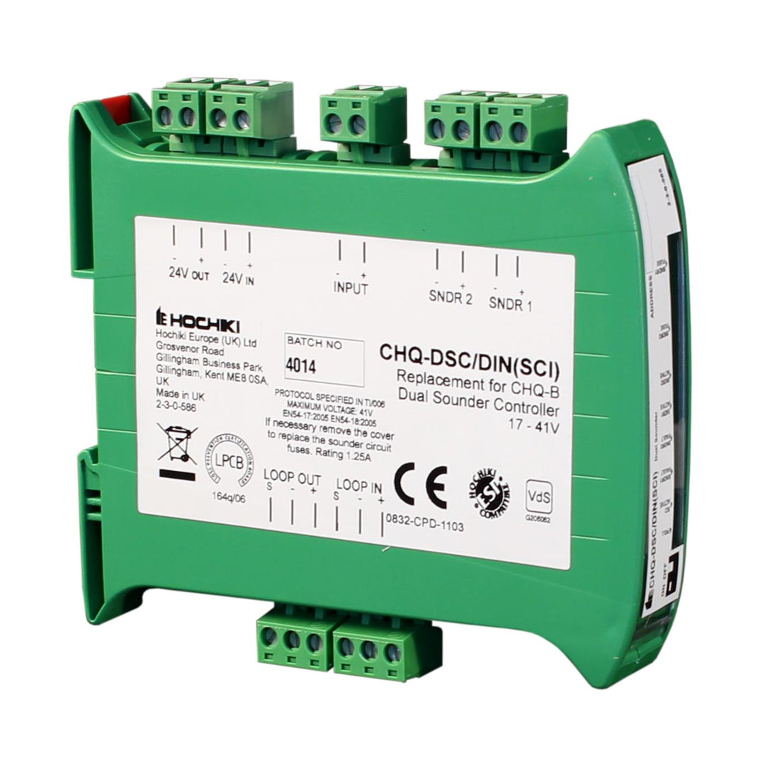 NSC Sicherheitstechnik Zweifach-Steuermodul CHQ-DSC2/DIN (SCI) - Art. B02461-00