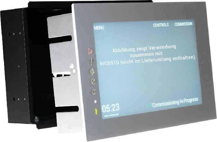 Hertek Penta TouchControl Aufbaugehäuse, schwarz - Art. BIC692