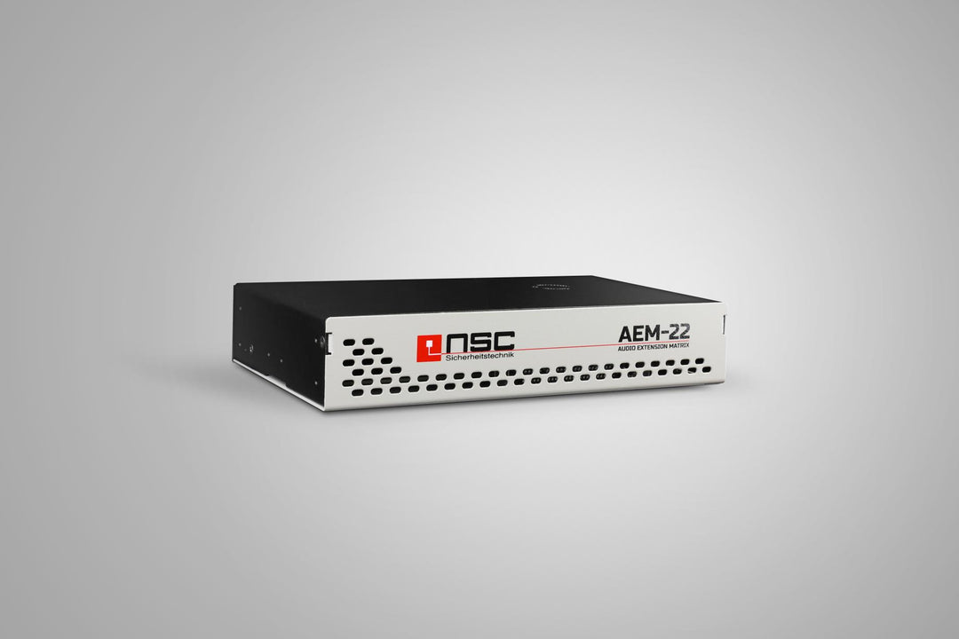 NSC Sicherheitstechnik NSC AEM-22 Digitale Audio Matrix - Art. S21900-00
