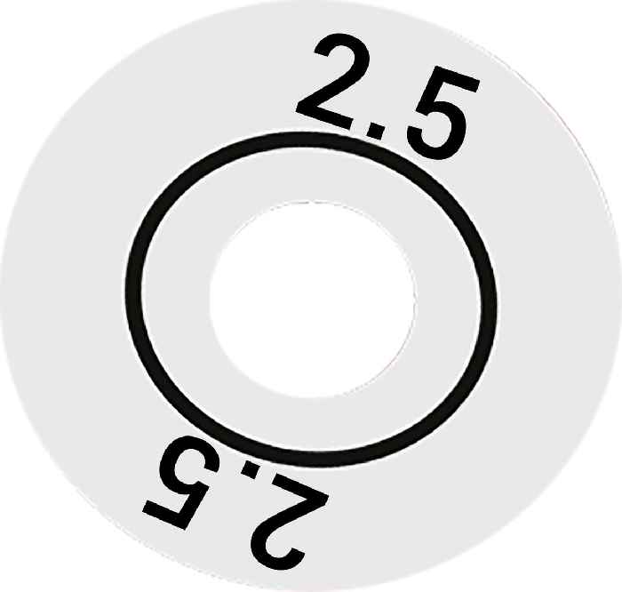 Hertek Ansaugreduzierungsfolie (2,5mm) - Art. BAS849.2