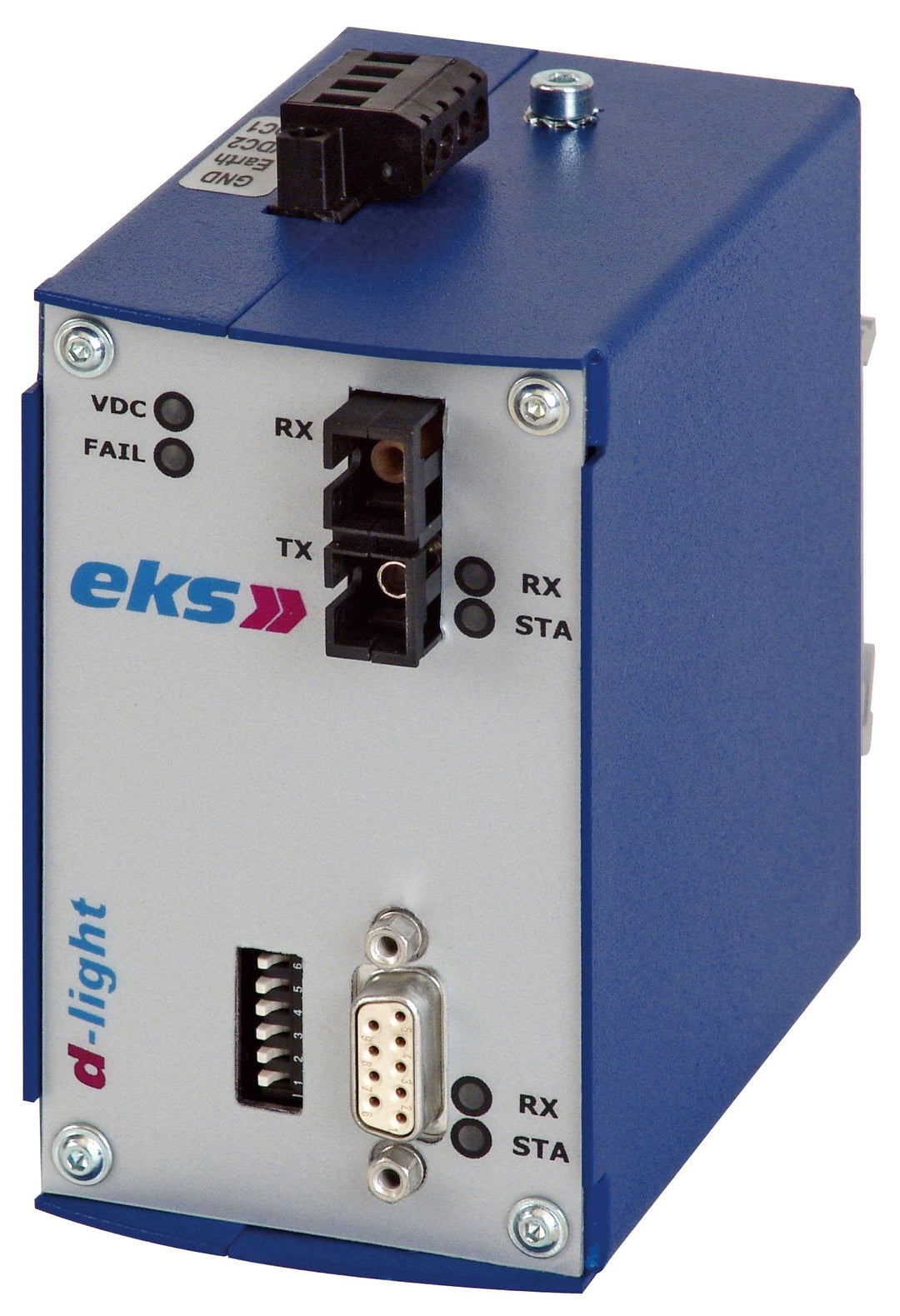 NSC Sicherheitstechnik ARCNET/RS-485 - LWL-Konverter DL-485 - Art. B01551-00