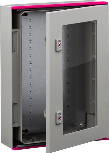 NSC Sicherheitstechnik AX Schaltschrank mit Sichtfenster, 600x800x300 mm BxHxT - Art. B01486-01