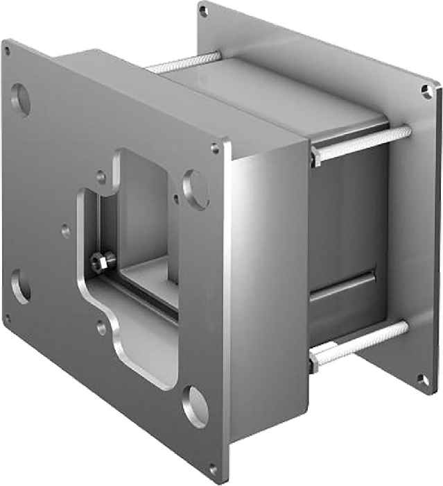 Hertek Hohlwand-Adapter (für FSD basic mit Rundumsabotageschutz) - Art. BWP545.2