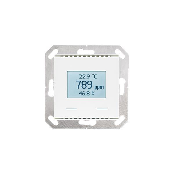 Elsner Elektronik Gebäudeautomation Innenraumsensor KNX AQS/TH-UP Touch reinweiß - Art. 70620