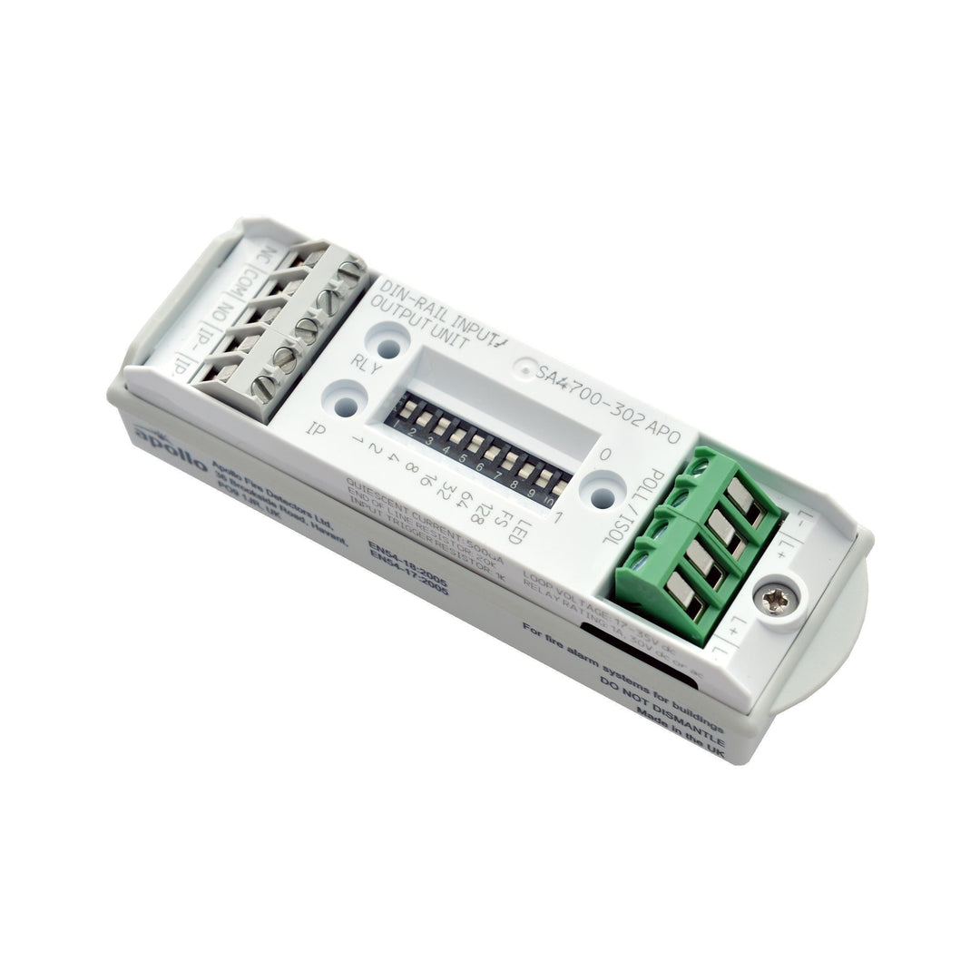 NSC Sicherheitstechnik Intelligentes DIN-Rail Überwachungsmodul mit Isolator, 1 überwachter Eingang - Art. B02967-00