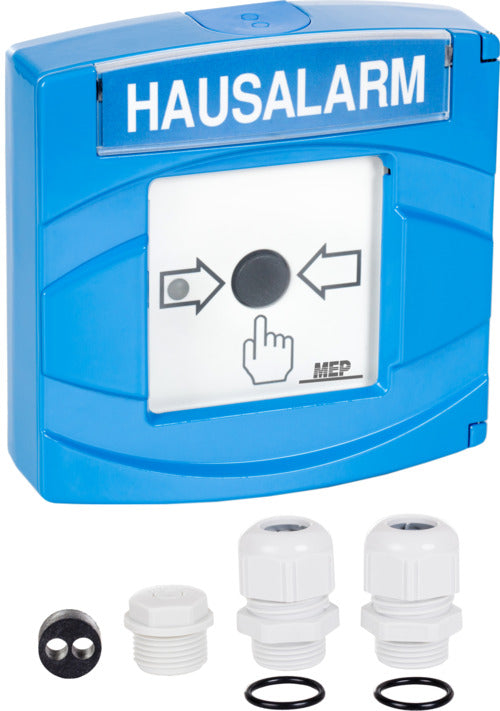 LST-MEP Brandmeldetechnik Handmelder/blau/XP95/HAUSALARM HME/5015/32/02/01/IP65 - Art. 240136