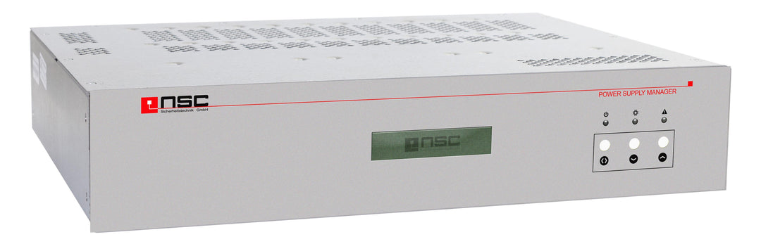 NSC Sicherheitstechnik NSC-PA8080B, Endstufe 8 x 80 W / 100V - Art. S13808-00
