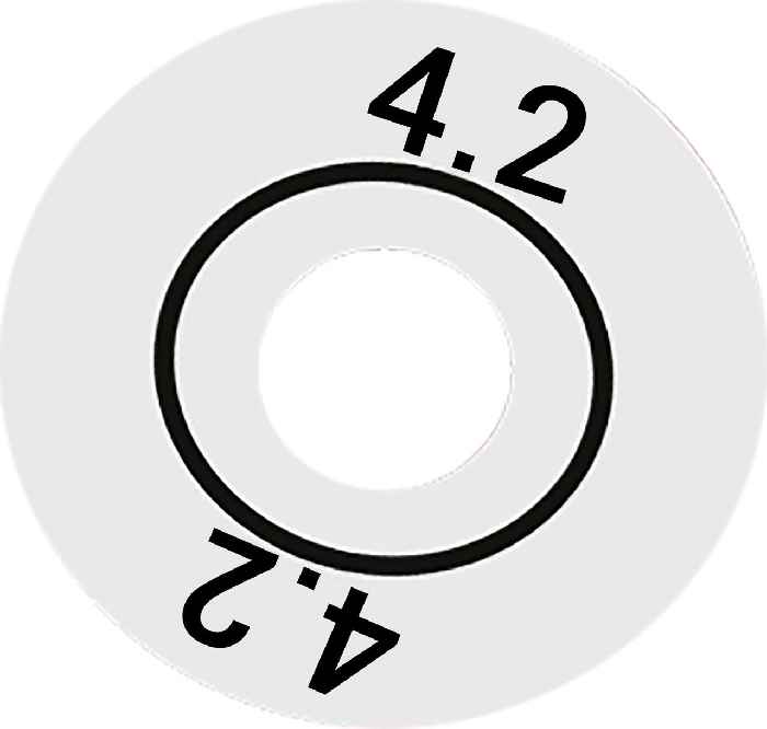 Hertek Ansaugreduzierungsfolie (4,2mm) - Art. BAS849.9