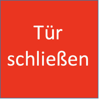 LST-MEP Brandmeldetechnik Aufkleber Unterbrechertaster UT1317.1 - Art. 261652
