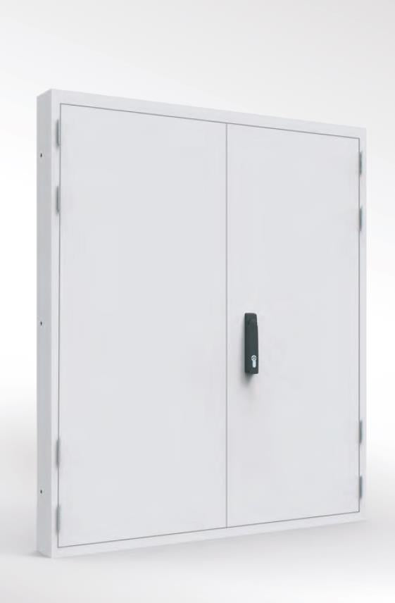 Celsion Brandschutzsysteme GmbH Serie LWA-E 30 - Light Wandaufsatztür - Art. 