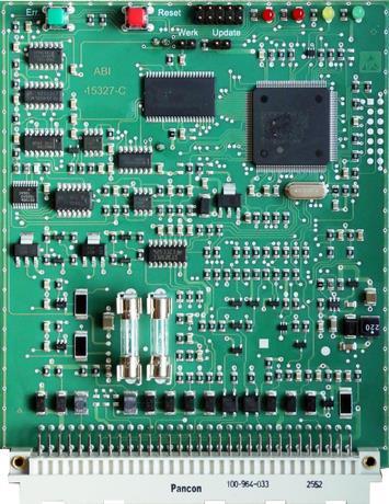 ABI-Sicherheitssysteme MC 1500-M Zentraleinheit (CPU) - 16 Sicherungsbereiche,480 Meldergruppen - Art. 15327