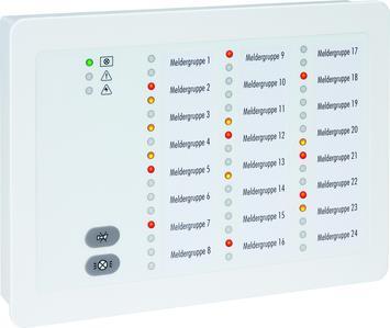 ABI-Sicherheitssysteme LED-Anzeigeteil BC 24-D - AP-Ausführung, Kunststoffgehäuse, weiß - Art. 14240030