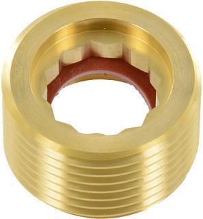 Sensus Kombinierter WMZ Übergangsstück DN20 L:19 IG3/4" x AG1" PN16