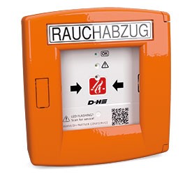 D+H Mechatronic RWA-Bedienstelle - RT 46-ALU, orange - Art. 30.442.80
