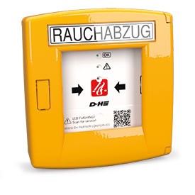 D+H Mechatronic RWA-Bedienstelle - RT 46-ALU/Y, gelb - Art. 30.442.20
