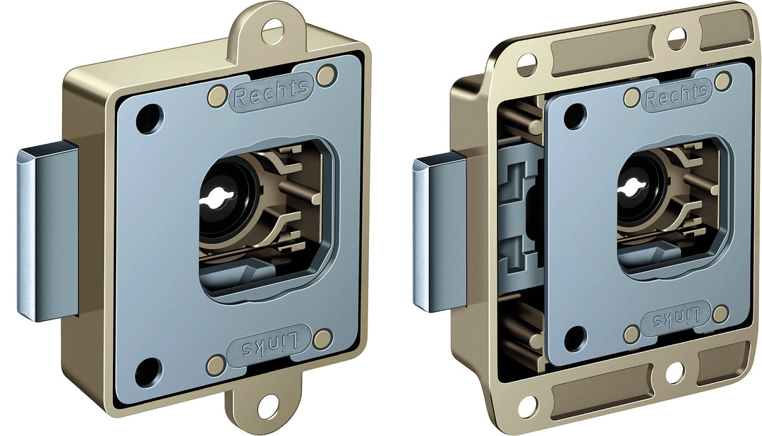 ASSA ABLOY Sicherheitstechnik IKON Möbel-Riegelschloss 8635 - Art. IKON 8635, DO=30mm