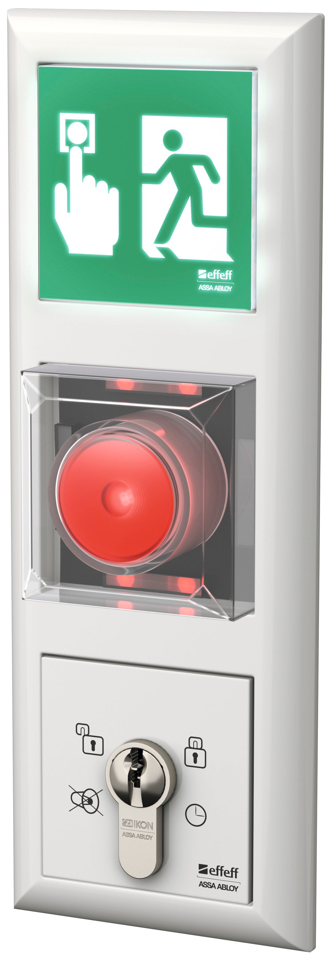 ASSA ABLOY Sicherheitstechnik effeff Kompakt - Fluchttürsteuerterminal Offline - Art. effeff 1384-11B1--0400