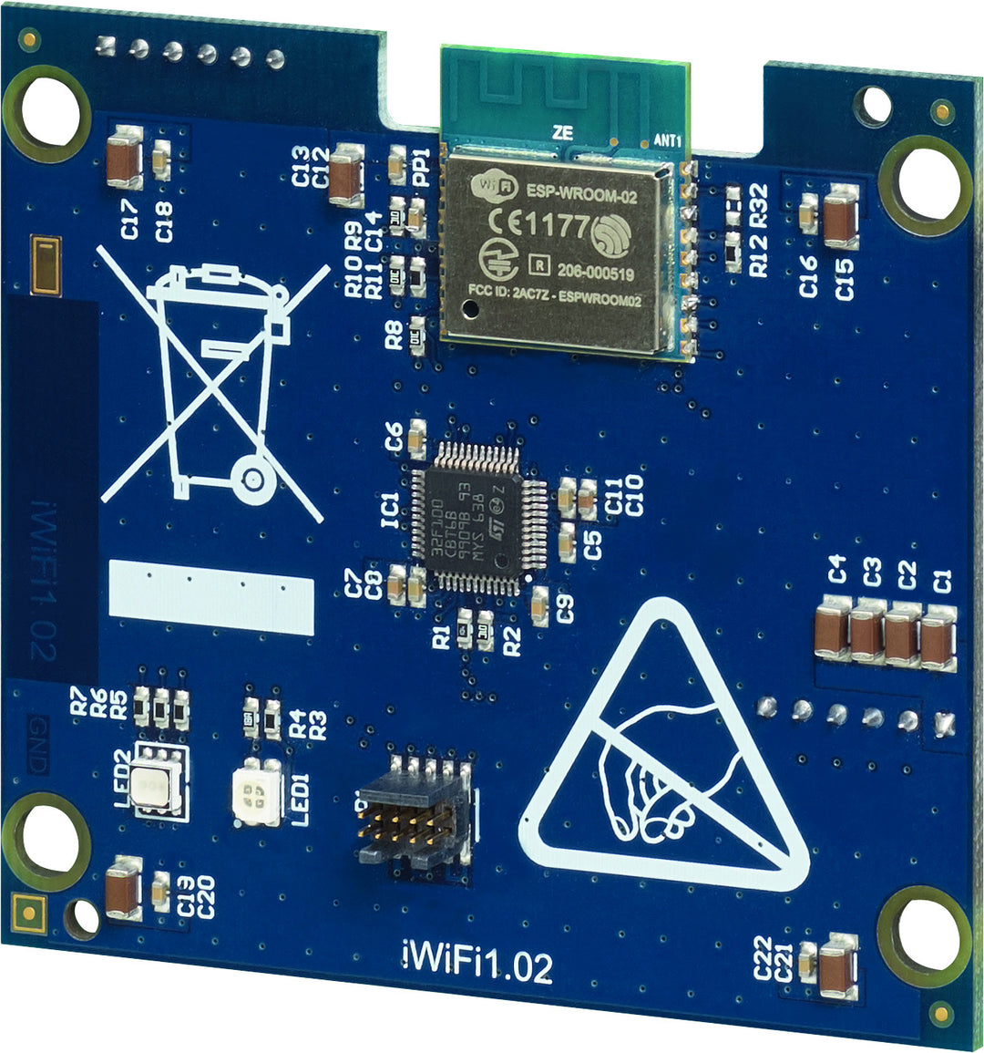 ASSA ABLOY Sicherheitstechnik Zutrittskontrollzentrale WLAN Erweiterungsplatine - Art. 435-32LAN----00