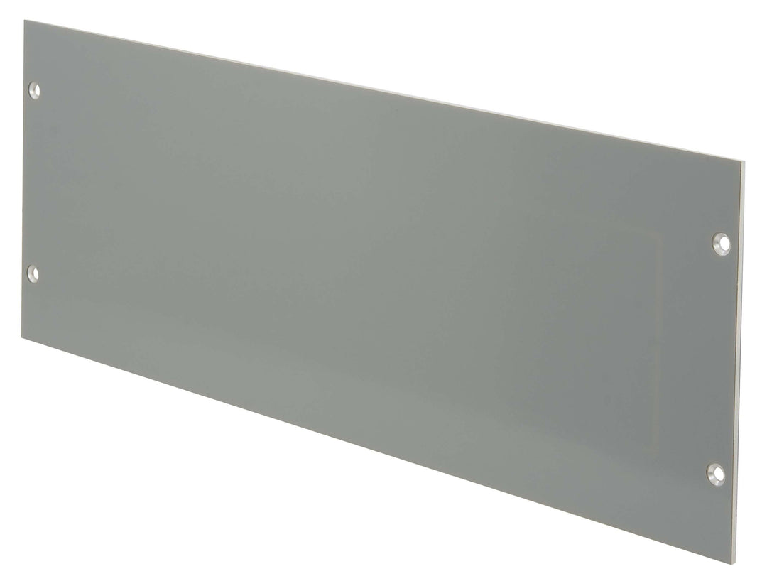 NSC Sicherheitstechnik Blindplatte 19" - 4HE, Folie-bezogen, platingrau - Art. B01480-00