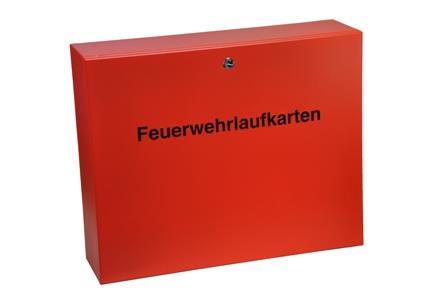 SeTec Dokumentengehäuse A3 mit CL 1-Schloß / rot - Art. B10123R